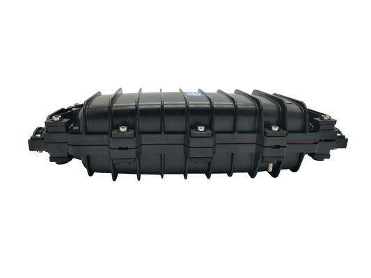 Buy Black Fiber Optic Termination Box 96 Fibers Outdoor Fiber Optic Distribution Box online manufacture