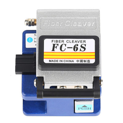 Buy High Precision Automatic Return Fiber Optic Cleaver FTTH Fiber Optic Tool Kits online manufacture