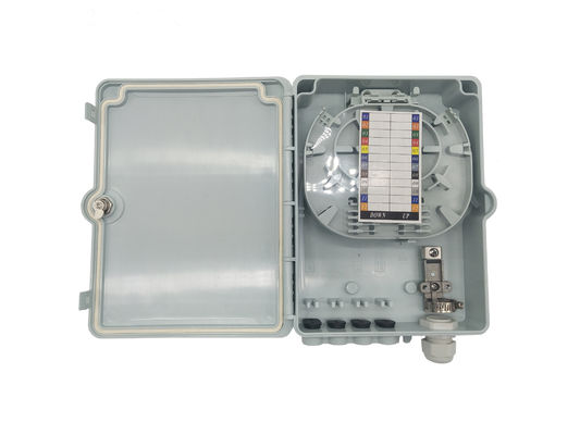 Buy Indoor 8 SC / LC duplex Fiber Optic Distribution Box 1in 8out Fiber Optic Termination Box online manufacture
