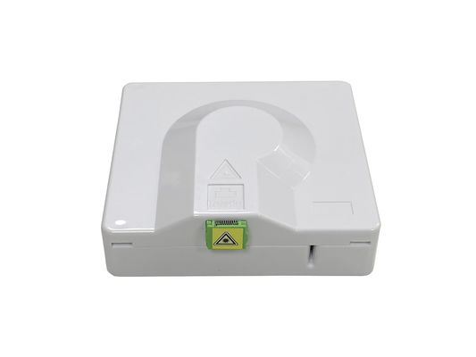 FTTH SC Invisible Fiber Optic Wall Outlet Transparent 900um G657A G657B3 40Meter