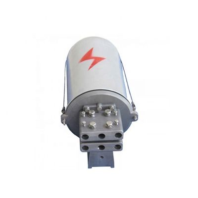 Buy Aluminum Alloy Metal Joint Box for 2 In 2 Out Cable Ports 48 Cores Pole Aerial Mounted online manufacture