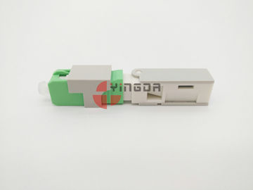 Buy FTTH Fiber Optic SC APC Mechanical Connector Clamshell Pre polished Fiber For Drop Cable online manufacture