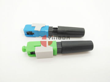 Single mode 9/125um SC Field Installable Connector Fiber Optic FAST Connector