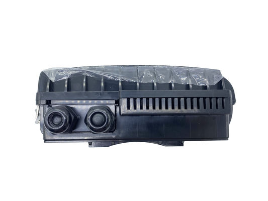Buy FTTH Outdoor IP65 16 Core Fiber Optic Splitter Box 1x16 Mini Splitter SC Connector Falt Drop Cable online manufacture