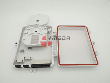 Buy 24 Ports FTTH Drop Cable Fiber Optic Termination Box for Distribution Feeder Cable Wall Mount online manufacture