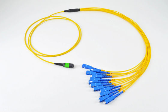 Buy YINGDA Multi Core Fiber Optic Cable with High Density MPO MTP Connector for Fast Data Transfer online manufacture