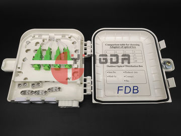 Buy 3in 8out Fiber Optic Splitter Box with1x8 SC/APC mini module PLC splitter online manufacture