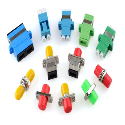 Buy SC UPC/APC/OM3/OM4 Connectors Duplex Fibre Optic Adapters for Fiber Optic Connections online manufacture