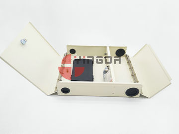 Buy Outdoor Wall Mount 24 Cores Fiber Optic Distribution Box Metal online manufacture