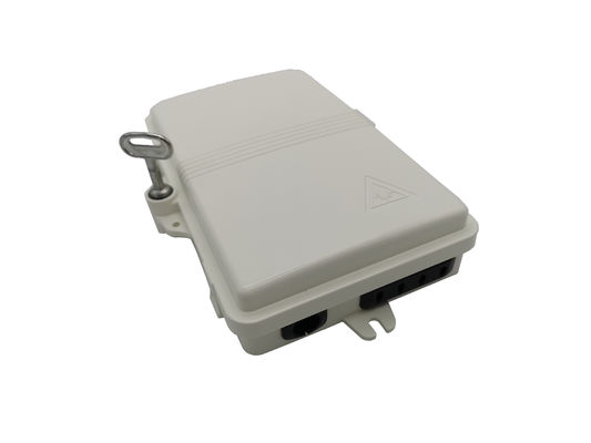 Buy ABS PC Fiber Optic Splice Box Fiber Optic Termination Box For 2-8 Fibers Un Cut Cable online manufacture