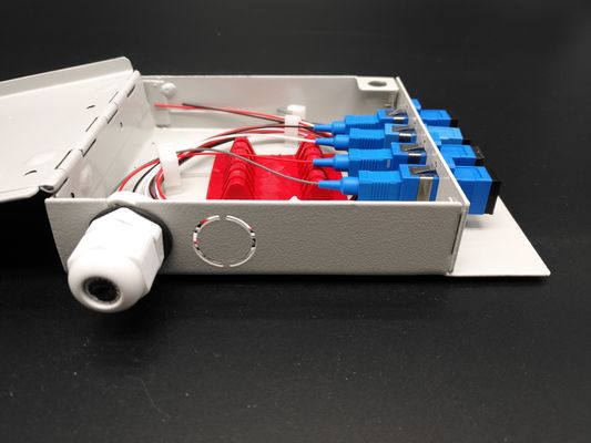 Buy FTB104 Metal Box Optical Fiber Terminal Box For Residential Terminals online manufacture