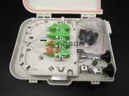 1*8 ABS Plastic FTTH Drop Cable Fiber Optic Splitter Distribution Termination Box
