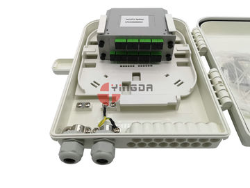 260 * 320 * 90 Mm Fiber Optic Splitter Box , ABS IP68 Fiber Optic Termination Box