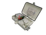 260 * 320 * 90 Mm Fiber Optic Splitter Box , ABS IP68 Fiber Optic Termination Box