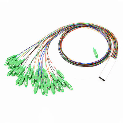 Buy ODN Optical Splitter Fiber Optic PLC Splitter 1x32 with SC Connector Tight Buffer PON XGPON online manufacture
