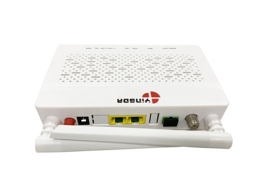 Buy XPON Optical Network Unit OLT 10W 1GE 1FE CATV WIFI ABS Case online manufacture