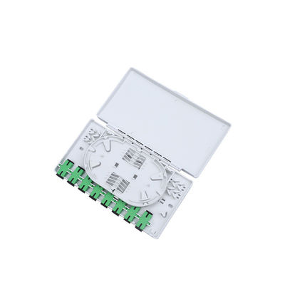 Buy Fiber Optic Termination Box for FTTH Indoor Wall Mount with 8 Core Capacity online manufacture