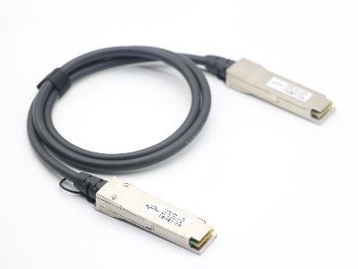 Buy 40G SFP DAC Cable QSFP+ To QSFP+ Passive Copper Cable PVC Black online manufacture