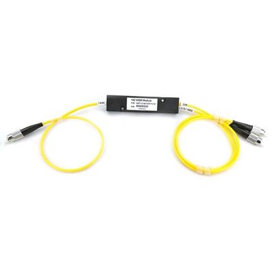 Buy 1310/1490nm Reflection ABS Module WDM FWDM Coupler 1*2 with SC/APC Connector online manufacture