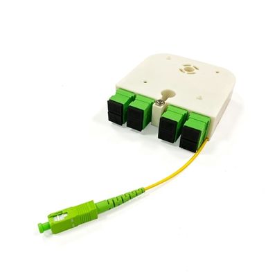 Buy Manufacture Price  FTTH 1x8 SC/APC Mini Cassette Fiber Optic PLC Splitter  Wave length 1260-1650nm for Custom network solutions online manufacture