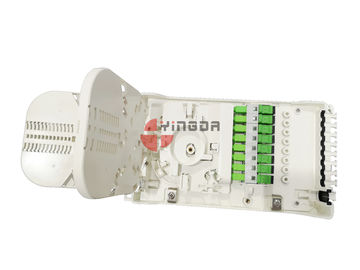 IP54 Outdoor Fiber Termination Box , Wall Mount Fiber Termination Box For FTTH Drop Cable