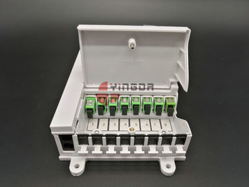 FTTH CPE Fiber Optic Termination Box With 1/8 Splitter SC G657A2 Corning LSZH