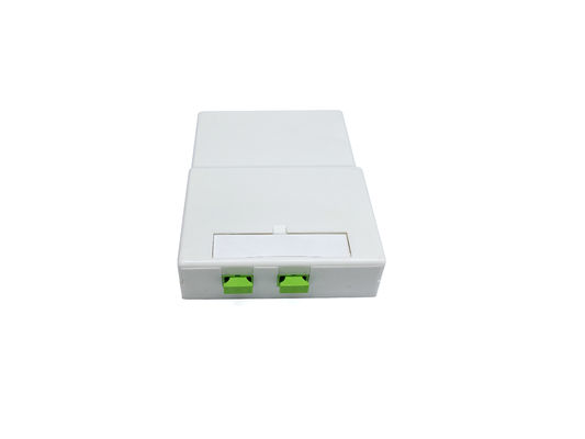 2 Port SC ABS G657B3 LSZH Fiber Optic Termination Box