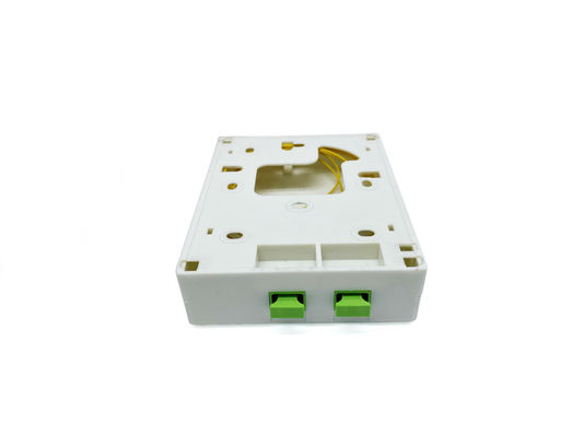 2 Port SC ABS G657B3 LSZH Fiber Optic Termination Box