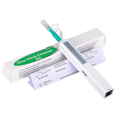 Buy ST FC LC SC 2.5mm Optical Fiber Connector End-Face Cleaning Pen, One-Click Cleaner Pen 800 Times online manufacture