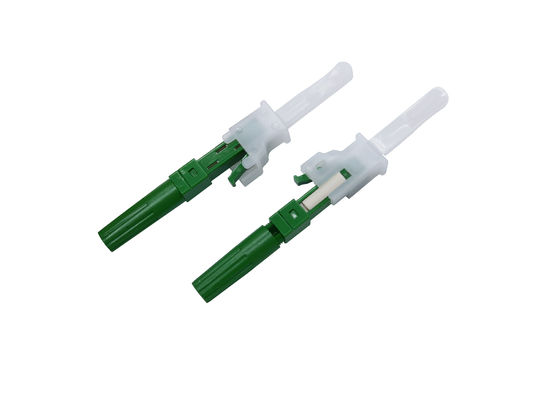 Buy LC APC UPC Field Installable Fast Connector Single Mode 2.0*1.6mm Flat Drop Cable online manufacture