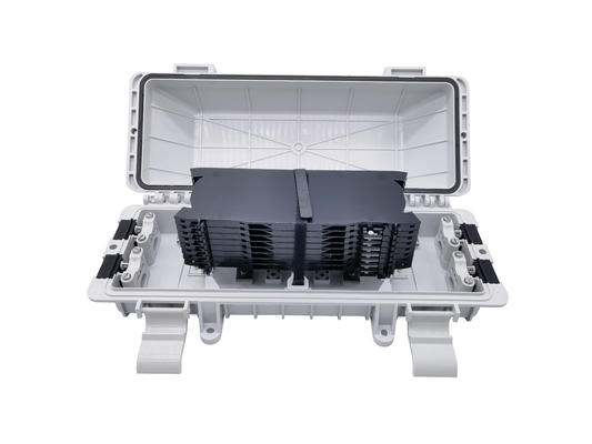 Buy 128 Core Fiber Optic Splice Enclosure Joint Box Wall Mounted online manufacture