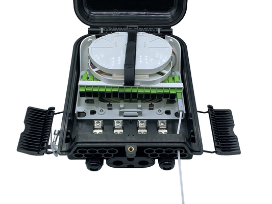 Outdoor NAP FTTH Caja De Distribucion de 16, con PLC 1X16 Fiber Optic Splitter Box