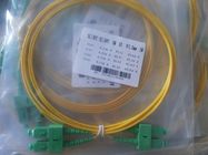 3D Passed optical patch cord SC / UPC - SC / UPC single mode fiber jumpers