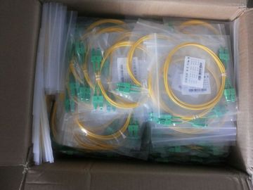 3D Passed optical patch cord SC / UPC - SC / UPC single mode fiber jumpers