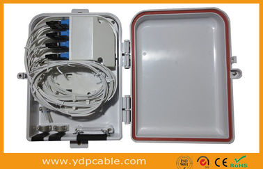 Dual Layer Fiber Optic Splitter Box For PLC Splitter 1x16 LGX Modular / Cable Distribution Box