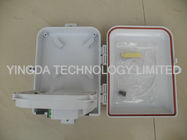 Dual Layer Fiber Optic Splitter Box For PLC Splitter 1x16 LGX Modular / Cable Distribution Box