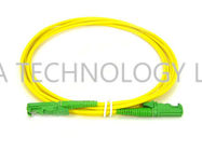 CATV & CCTV FTTH 100% Test APC Optical Fiber Jumper , E2000 Patch Cord