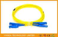 R&M E2000 / UPC Fiber Optic Patch Cord Pigtail Single Mode Duplex 9 / 125um
