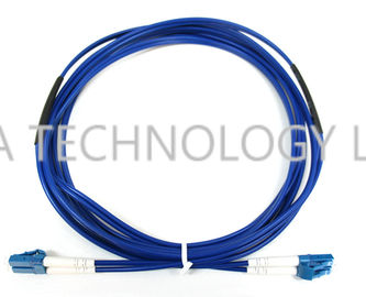 2 Core Steel Armored Fiber Optic Patch Cord LC , FC , SC Duplex Breakout Kits