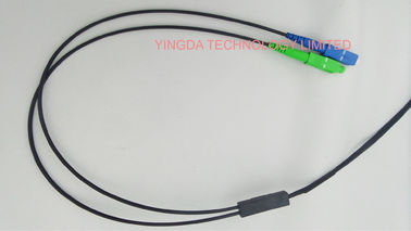 Indoor Fiber Optic Patch Cables SC APC - SC Duplex FTTH Drop Cable Fanout Kits LSZH FRP