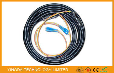 Buy SC FC SC ST MU MT-RJ E200 SMA Fiber Optic Pigtail Cable For TV 2 Fibers , 4 Fibers online manufacture