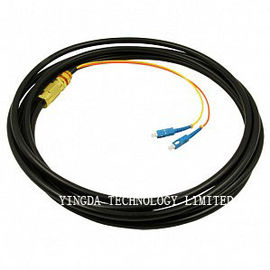 SC FC SC ST MU MT-RJ E200 SMA Fiber Optic Pigtail Cable For TV 2 Fibers , 4 Fibers