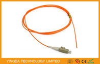 LC / PC Fiber Optic Patch Cord Pigtail  62.5 / 125um MM , Fiber Optical LC Pigtail