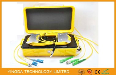 2KM MM 62.5 / 125 ST LC Fiber Tool Kits / Fiber Optic OTDR Launch Cable Box