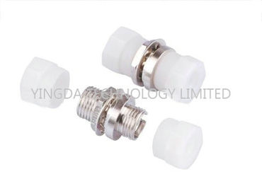 Fiber Optic Coupler FC SM SX , Fiber Adapter FC / PC D Type Metal Simplex