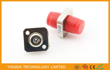 FC / PC Female to Female Fiber Optic Attenuator Adapter 5dB Flange Type