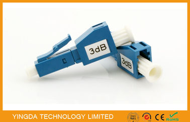 Buy Male to Female Fiber Optic 3dB 10dB 15dB 20dB Attenuator LC / UPC , F-M Attenuator online manufacture