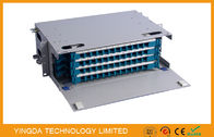 48 Cores Fiber Optic Patch Panel Cabinet Welding Tray 4 x 12F Rack Mounting