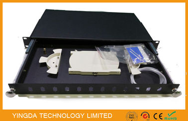 Corrosion Resistance Optical Fibre Patch Panel Pull - push Type , Termination Box