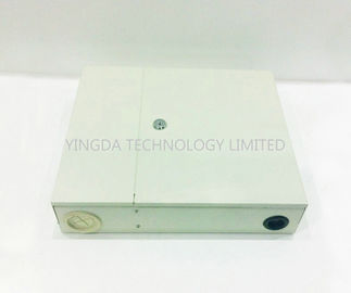 Two Door single / multi mode Fiber Optic Termination Box Cold Rolled Steel Sheet Material